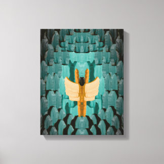 Keep Flying - Abstract Mental Health Art Canvas Print