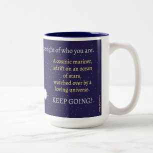 'Keep Going' 15oz Coffee mug