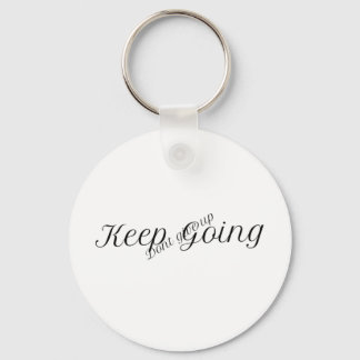 Keep going, dont give up- motivational key ring