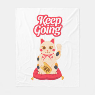 Keep Going Fleece Blanket