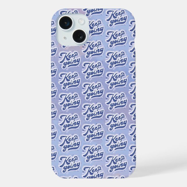 Keep Going iPhone Case (Back)