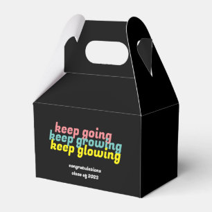 Keep Going Keep Growing Keep Glowing Favour Box