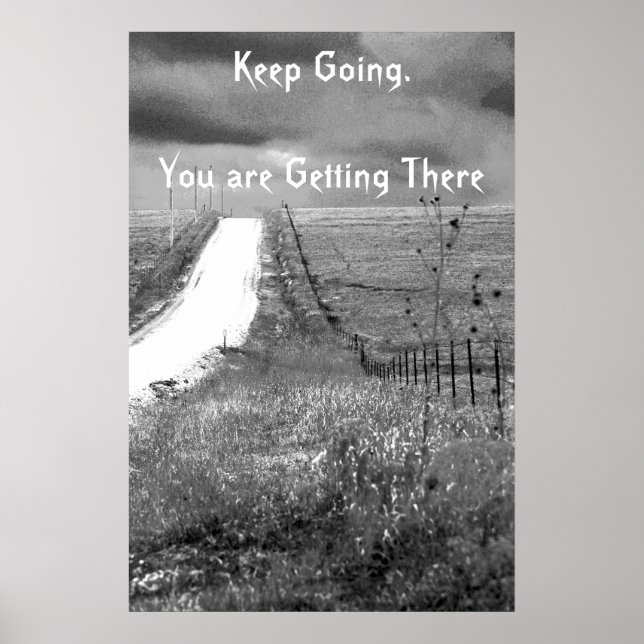 Keep Going Recovery Poster (Front)