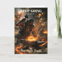 Keep Going – Rise Above Limits Card