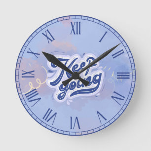 Keep Going Round Clock