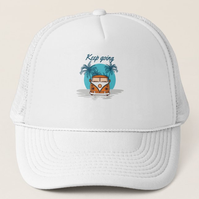 Keep Going Trucker Hat (Front)