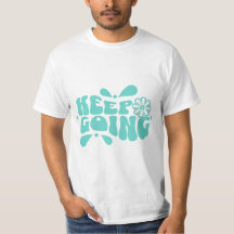 keep going typography
