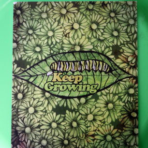 Keep Growing Monarch Caterpillar Postcard