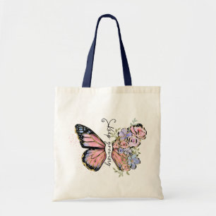 Keep Growing Wildflower Quote Tote Bag