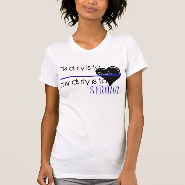 Keep him STRONG T-Shirt (Front)