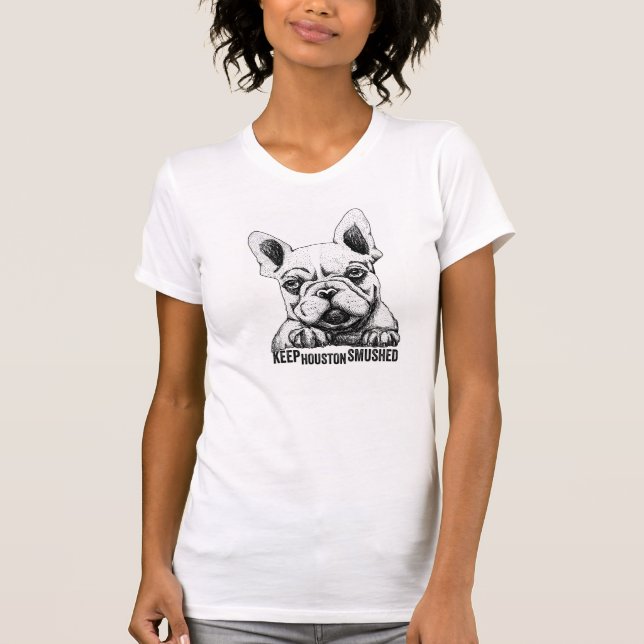 Keep Houston Smushed! Short Mugs Rescue Squad Tee (Front)