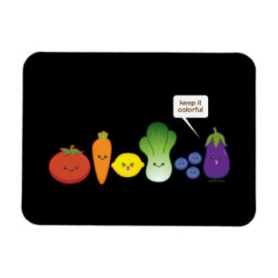 Keep It Colourful (Simple Design) Magnet