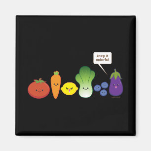 Keep It Colourful (Simple Design) Magnet