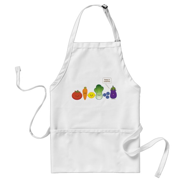 Keep It Colourful (Simple Design) Standard Apron (Front)