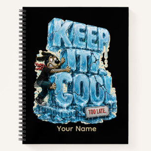 Keep It Cool Funny Spreadsheet Humour Shirt Notebook
