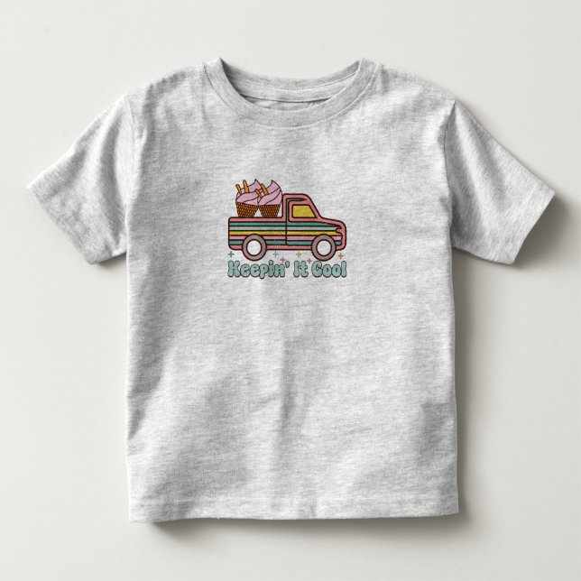 Keep It Cool Toddler T-Shirt (Front)