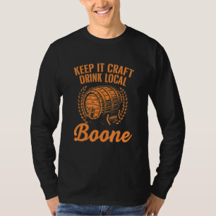 Keep It Craft Drink Local Boone Beer North Caroli T-Shirt
