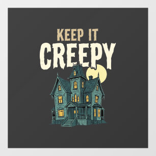 Keep It Creepy Haunted House Halloween Design_1