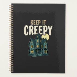 Keep It Creepy Haunted House Halloween Design_1 Planner