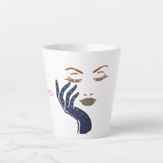 KEEP IT CUTE SERIES - NAVY BLUE LATTE MUG