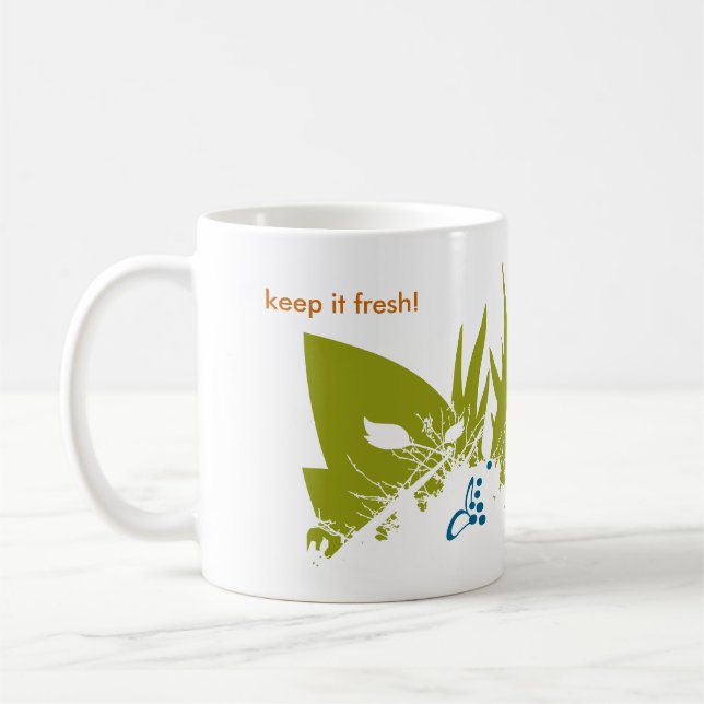 keep it fresh large mug (Left)