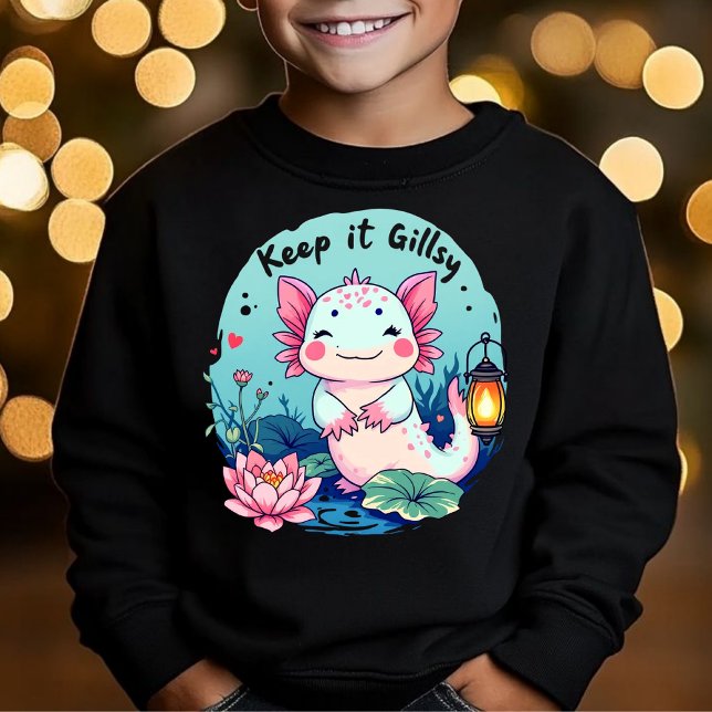 Keep It Gillsy Cute Axolotl t-shirt (Creator Uploaded)