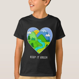 Keep It Green Save The Planet Earth Day 2021 Gift T-Shirt