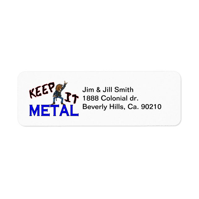 Keep It Metal (Front)