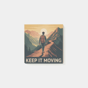 Keep It Moving Post-it Notes