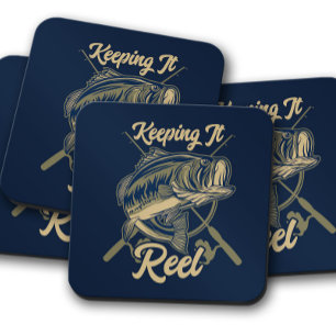 Keep-it-Reel Bass Coaster   Bass Coaster Set