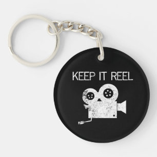 Keep It Reel - Film Maker Cast Key Ring