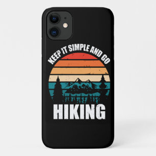 Keep It Simple And Go Hiking Case-Mate iPhone Case