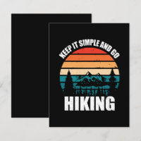 Keep It Simple And Go Hiking