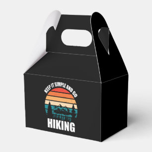 Keep It Simple And Go Hiking Favour Box
