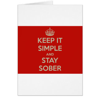 Keep It Simple and Stay Stober