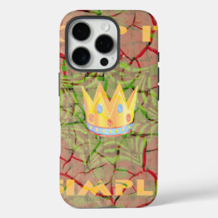 Keep It Simple: Cracked Earth Royal Clarity Art iPhone 16 Pro Case