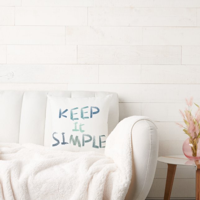 Keep It Simple Cushion (Couch)