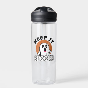 Keep it spooky water bottle