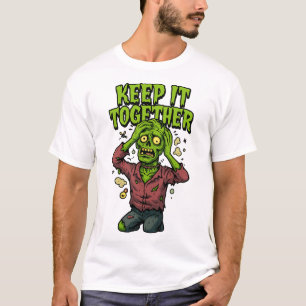 Keep It Together – Funny Zombie Pun Sarcastic  T-Shirt