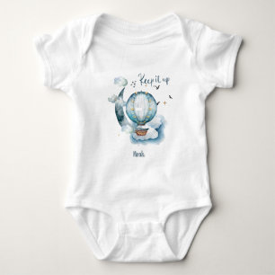 Keep it up Ship in the Ocean Customisable Baby Bodysuit