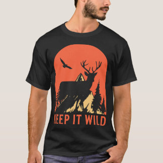keep it wild hiking graphic T-Shirt