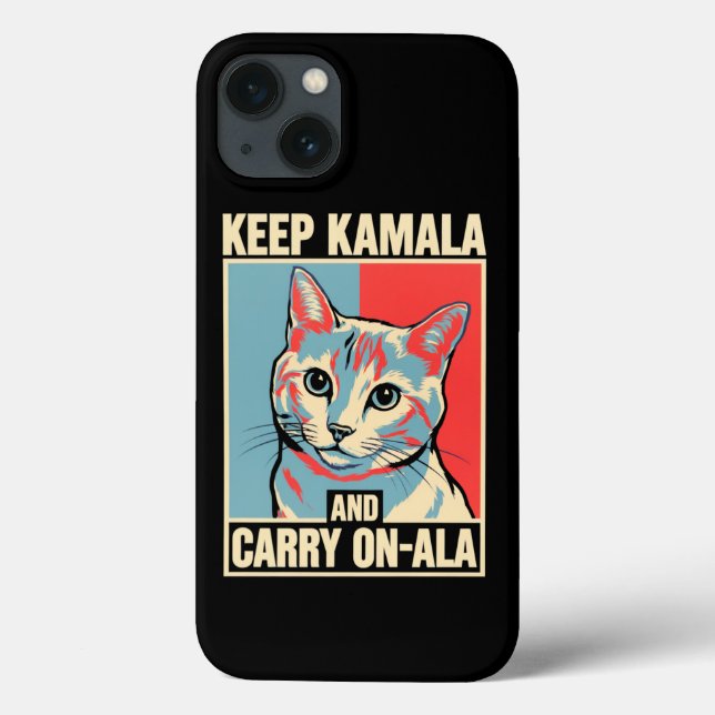 Keep Kamala and Carry On-A-La LA Kamala Harris Case-Mate iPhone Case (Back)