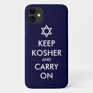 Keep Kosher and Carry On Case-Mate iPhone Case
