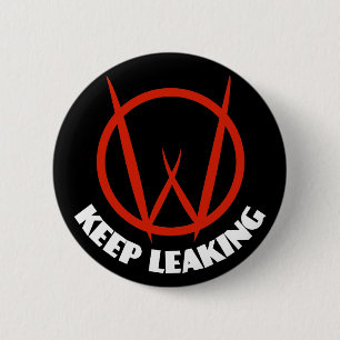 Keep Leaking 6 Cm Round Badge