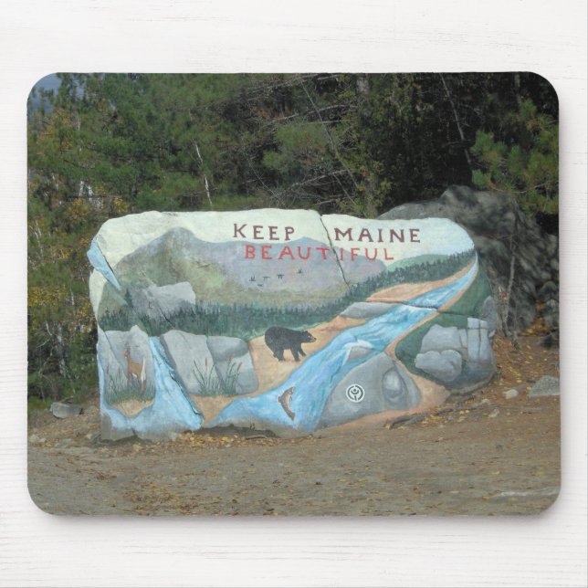 Keep Maine Beautiful Mousepad (Front)