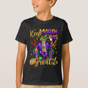 Keep Mardi Gras Great Carnival Outfit Funny Trump T-Shirt