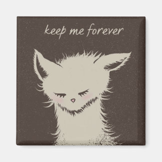 Keep Me Forever Rescue Cat Cute Shelter Kitten Magnet