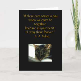 Keep Me in Your Heart Card