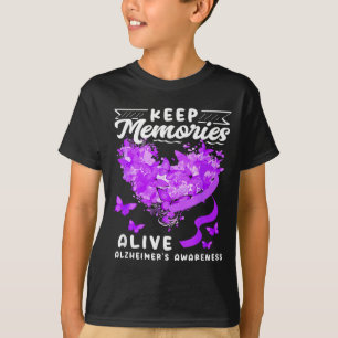 Keep memories alzheimer's awareness support squad T-Shirt