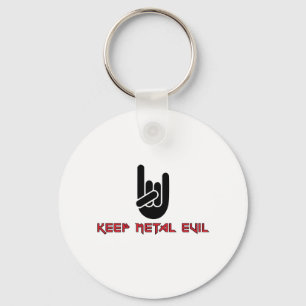Keep Metal Key Ring